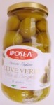 Olivy zelené Bella Cerignola 580 ml sklo IPOSEA
