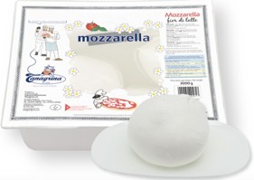Mozzarella guličky FIOR DI LATTE 100 gr.vanička 3 kg