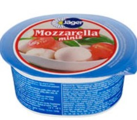 Mozzarella čerešničky v náleve 125 gr vanička (14 ks)