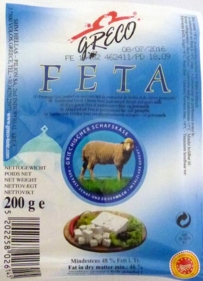 Feta syr 200 gr. pravá grécka GRECO