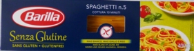 Spaghetti 400 gr. BEZ GLUTENU BARILLA (cena/ks)
