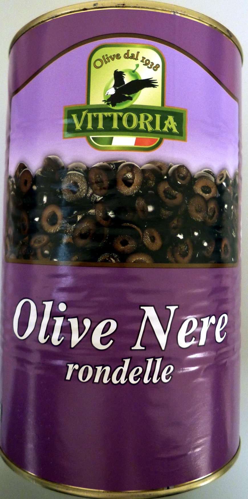 Olivy čierne krájané 5/1 plech.