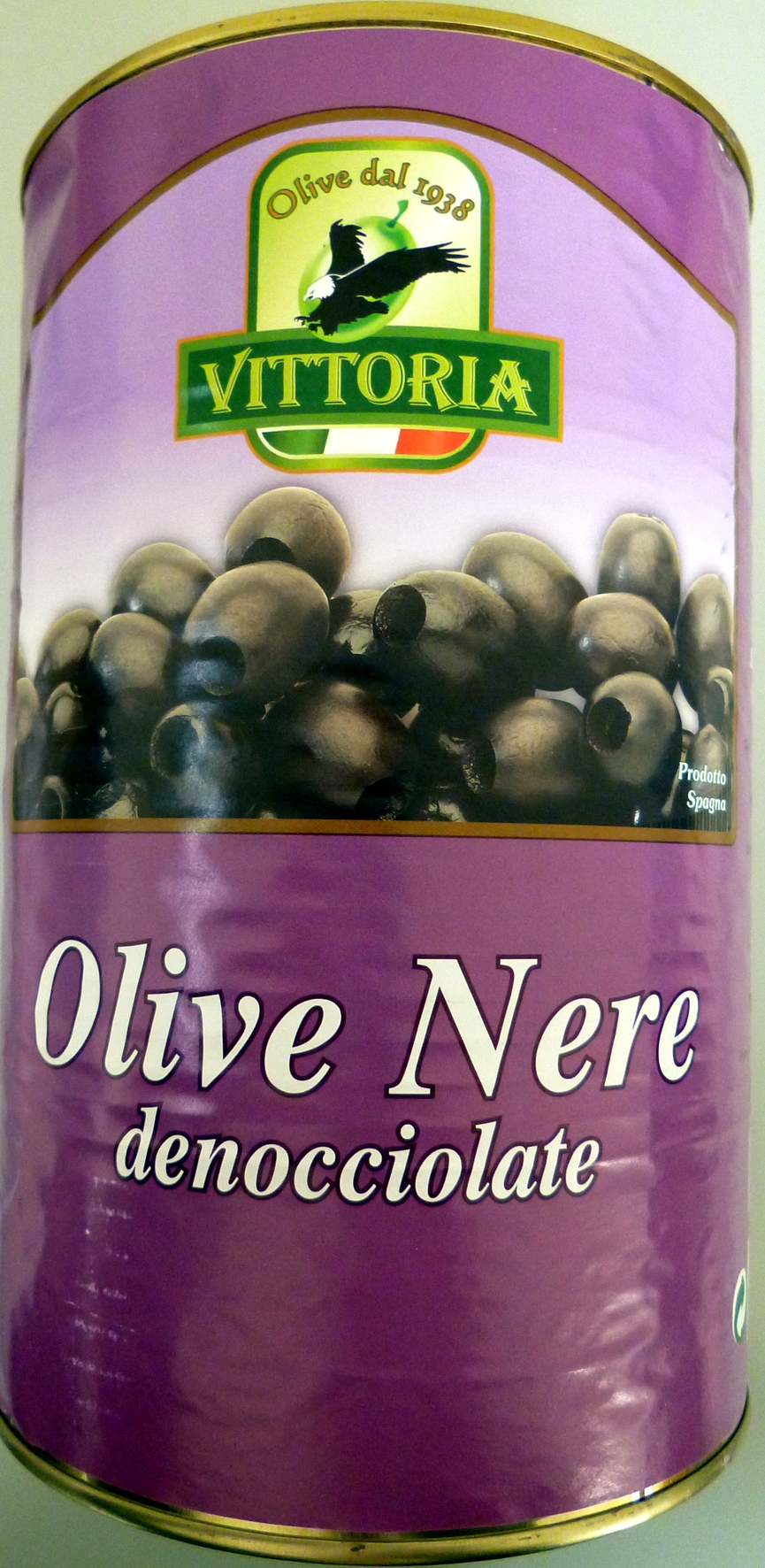 Olivy celé čierne bez kôstky 5/1 plech.